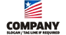 American Flag Logo<br>Watermark will be removed in final logo.
