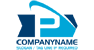 Blue P Logo