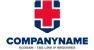Medical Cross Shield Logo Design