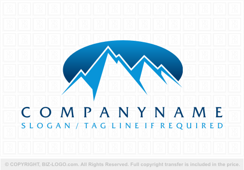 Logo 3143: White Mountain Peaks Logo