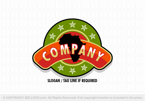 Logo 3517: African Continent Logo