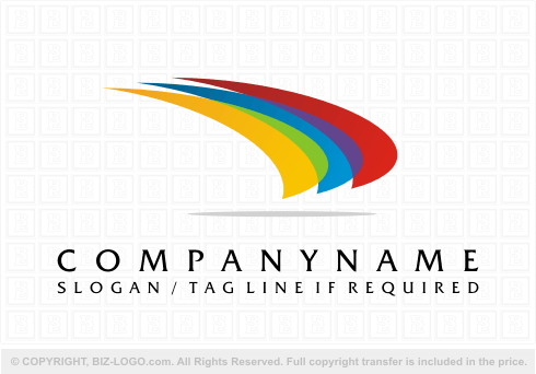 Logo 3999: Rainbow Ink Logo