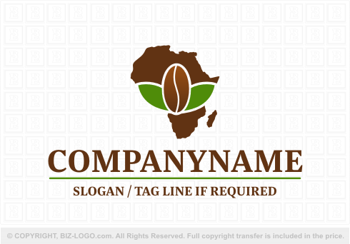 Logo 3658: African Coffee Logo
