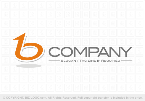 Logo 3753: Orange B Logo