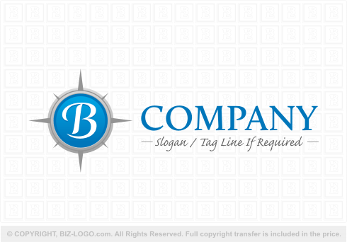 Logo 3768: B Compass Logo