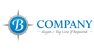 B Compass Logo<br>Watermark will be removed in final logo.