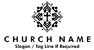 Decorative Cross Logo