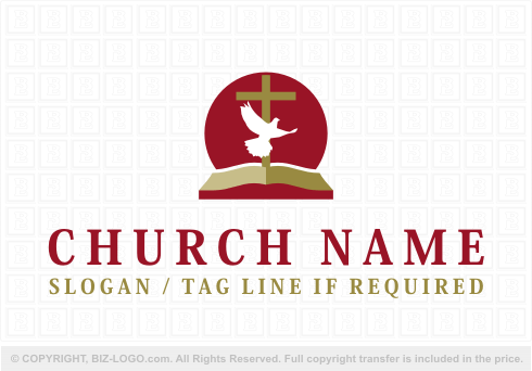 Logo 4209: Traditional Church Logo