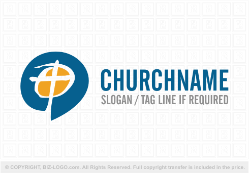 Logo 4213: Freehand Church Logo