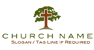 Oak Tree Cross Logo