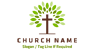 Cross and Tree Logo