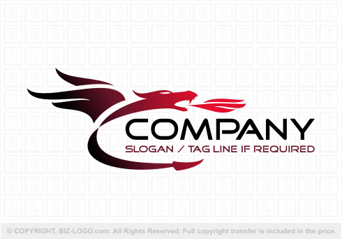 Logo 3533: Red Dragon Logo