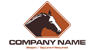 Brown Horse Logo Design