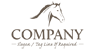 Simplified Horse Head Logo