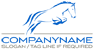 Logo with Jumping Horse