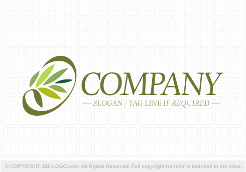 Logo 3588: Plant Logo Design