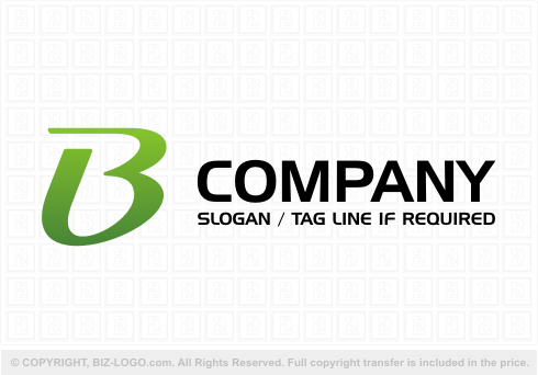 Logo 4335: Clean Green B Logo