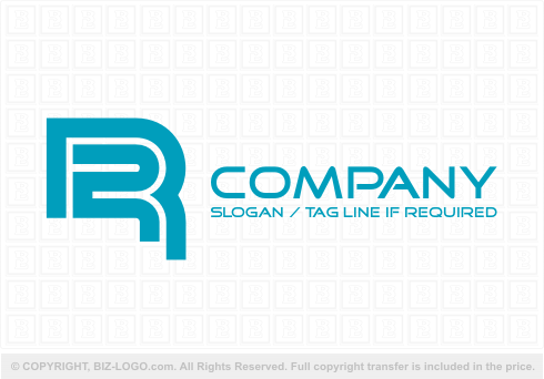 Logo 4426: Abstract Letter R Logo