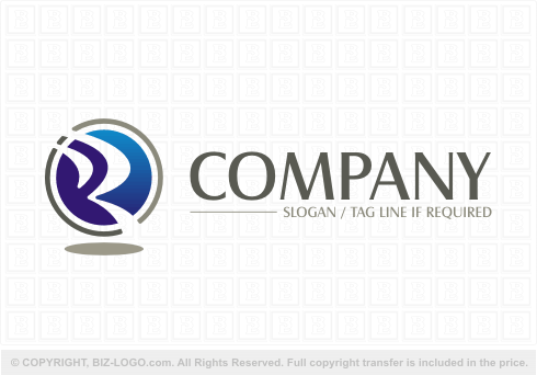 Logo 3730: White R Logo