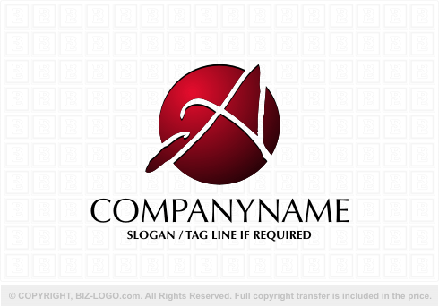 Logo 4832: Fancy A Logo