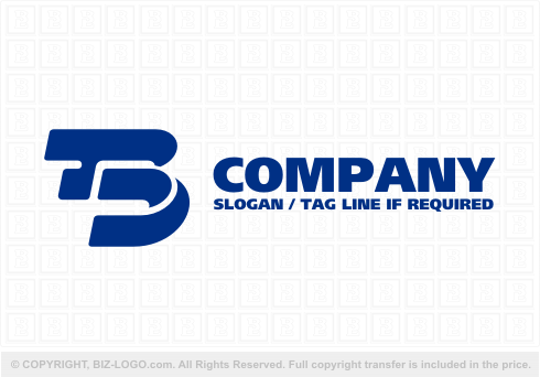 Logo 4844: Blue B Logo