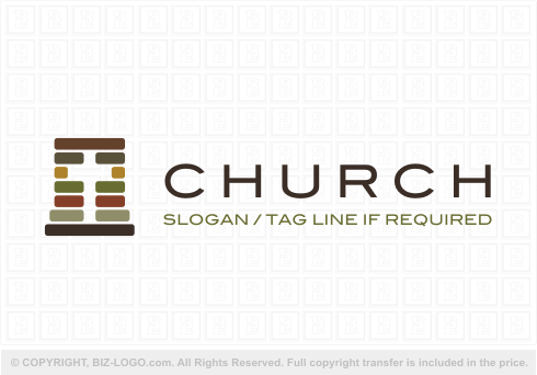 Logo 4904: Church Steps Logo