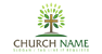 Cross as a Tree Logo