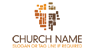 Mosaic-Style Church Logo