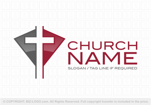 Logo 5272: White Cross Logo 2