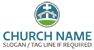 Church and Cross Logo<br>Watermark will be removed in final logo.