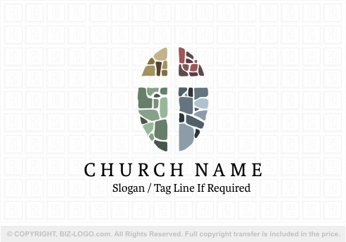 Logo 4531: Stained Glass Logo
