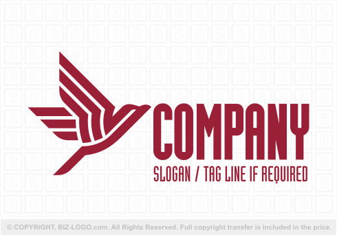 5392: Tech Bird Logo