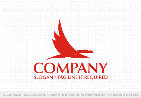 Logo 5398: Red Eagle Design