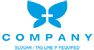 Butterfly Cross Logo<br>Watermark will be removed in final logo.