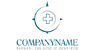Abstract Medical Compass Logo