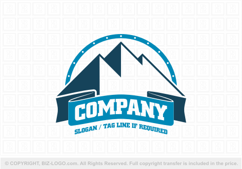 Logo 5535: Classic Mountain Logo