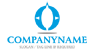 Letter O Compass Logo<br>Watermark will be removed in final logo.