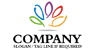 Rainbow Leaves Logo Design
