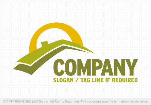 Logo 5287: Roof Landscape Logo