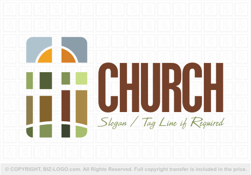 Logo 5693: Church Window Logo 2