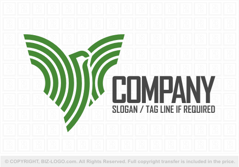 Logo 6262: Green Eagle Logo