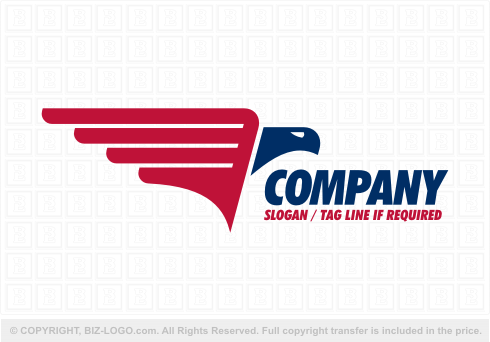 Logo 6265: Eagle Couriers Logo