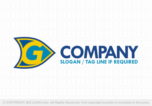 Logo 6598: Letter G Go Logo