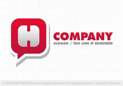 Logo 6095: H Talk Logo