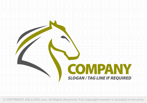 Logo 6439: Race Horse Logo