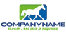 Horse and Rectangle Logo