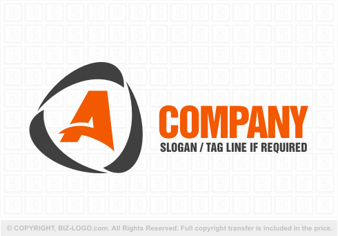 Logo 6057: Orange A Logo