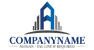 Letter A Skyscraper Logo