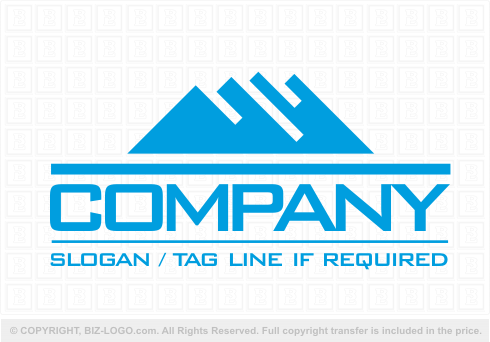 Logo 5713: Mountains Logo Design 2