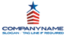 American Flag Building Logo
